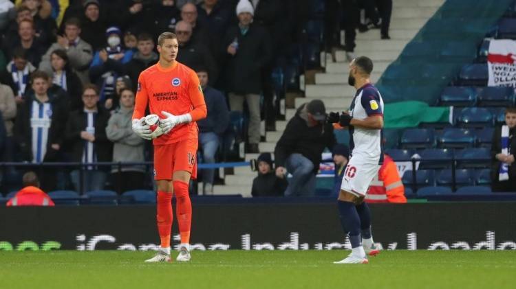 布莱顿官方：门将舍尔彭转会加盟圣吉罗斯，具体条款未公开